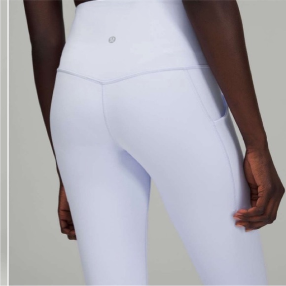 Lululemon Align High-Rise Pant with Pockets 25" in Pastel Blue - Picture 3 of 5